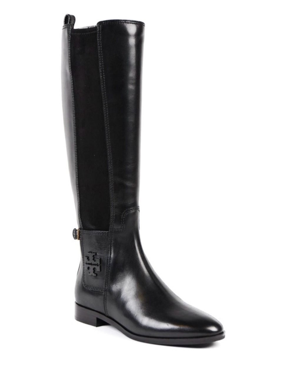 Tory Burch Leather Tall Riding Boots classic old money preppy Capsule minimalist